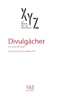 Revue XYZ de la nouvelle, no 163